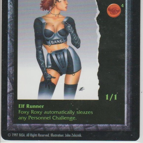 Foxy Roxy automatically sleazes 1997 - Shadowrun: The TCG Series - Picture 2 of 4